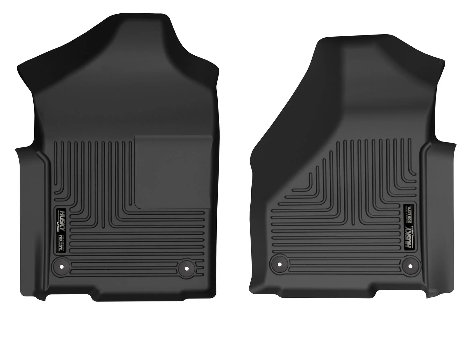 X-act Contour Front Floor Liners For 2019-2024 2500/3500 Husky Liners - 50691