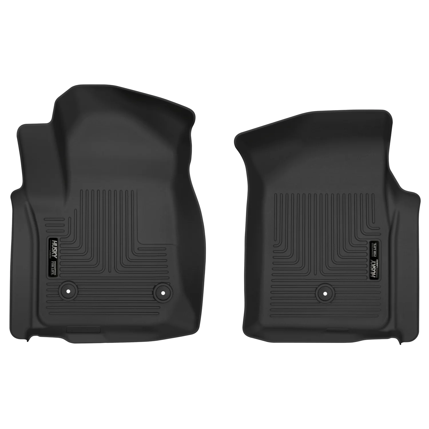 X-act Contour Front Floor Liners For 2019-2026 Silverado/Sierra 1500//2500 HD/3500 HD Regualar Cab Husky Liners - 54981