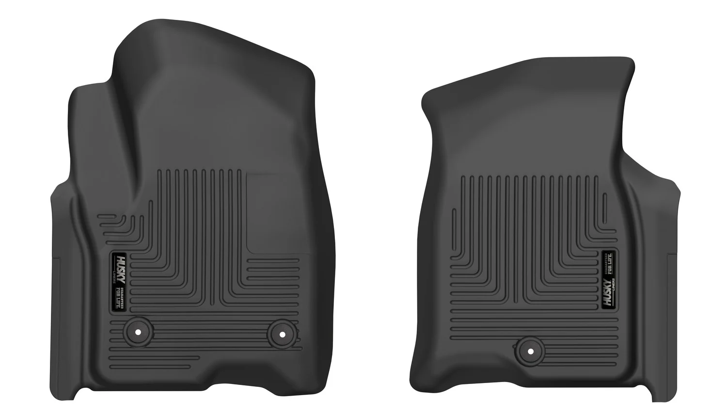 X-act Contour Front Floor Liners For 2021-2025 Escalade ESV, Suburban, Tahoe, Yukon XL Husky Liners - 55861
