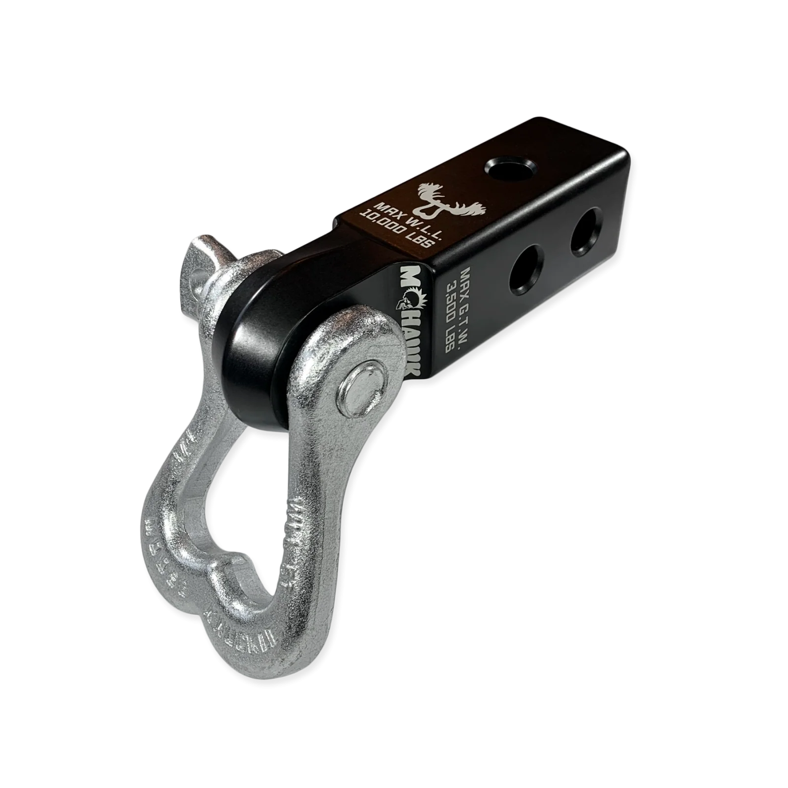 XL 3/4 Shackle and Mohawk 2.0 Receiver Combo Black Lung / Nice Gal Moose Knuckle Offroad - FN000022-012 - Moose Knuckle Offroad