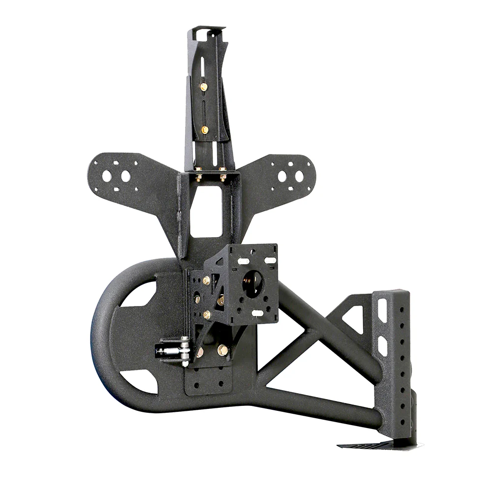 XRC Gen 2 Bolt-On Tire Carrier - Textured Black (07-18 JK/JKU) - Image 7